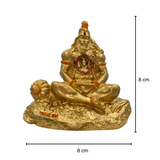 Golden Lord Hanuman Idol 8cm