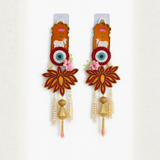 Festive Kamdhenu Wall Hanging Pair – 40cm x 14cm