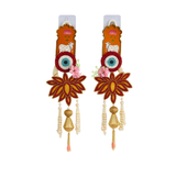 Festive Kamdhenu Wall Hanging Pair – 40cm x 14cm