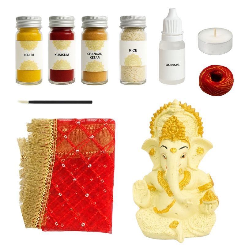 Shubh Aarambh Box – Ideal for Vehicle Pooja & Auspicious Beginnings
