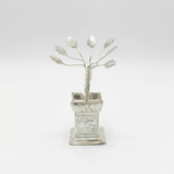 Shri Tulsi Silver Small | 8cm X 2.5cm