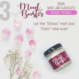 Mood Booster Mini Jar Candles (set of 6)