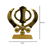 Golden Khanda Sahib Idol