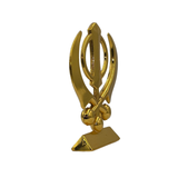 Golden Khanda Sahib Idol