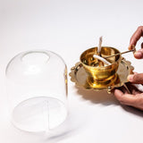Brass Akhand Diya Lantern Style