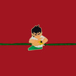 Divine Sansar-Animated character on a red background