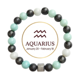 Aquarius Crystal Bracelet