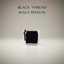 Sacred black thread (kala dhaga) included in Daily Pooja Essentials Kit
