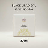 Divine Sansar-Box of Black Urad Dal for Pooja with 'Divine' branding on a light gray background