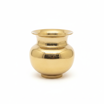 Divine Sansar Brass Kalash on a white background