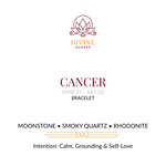 Divine Sansar-Cancer Bracelet Front-Moonstone-Smoky Quartz-Rhodonite