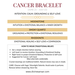 Divine Sansar-Cancer Bracelet stones and how to wear