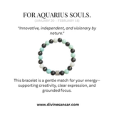 Aquarius Crystal Bracelet