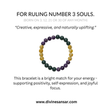 Divine Sansa-Crystal Stone Bracelet for Ruling Number 3 souls