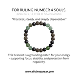 Ruling Number 4 Bracelet