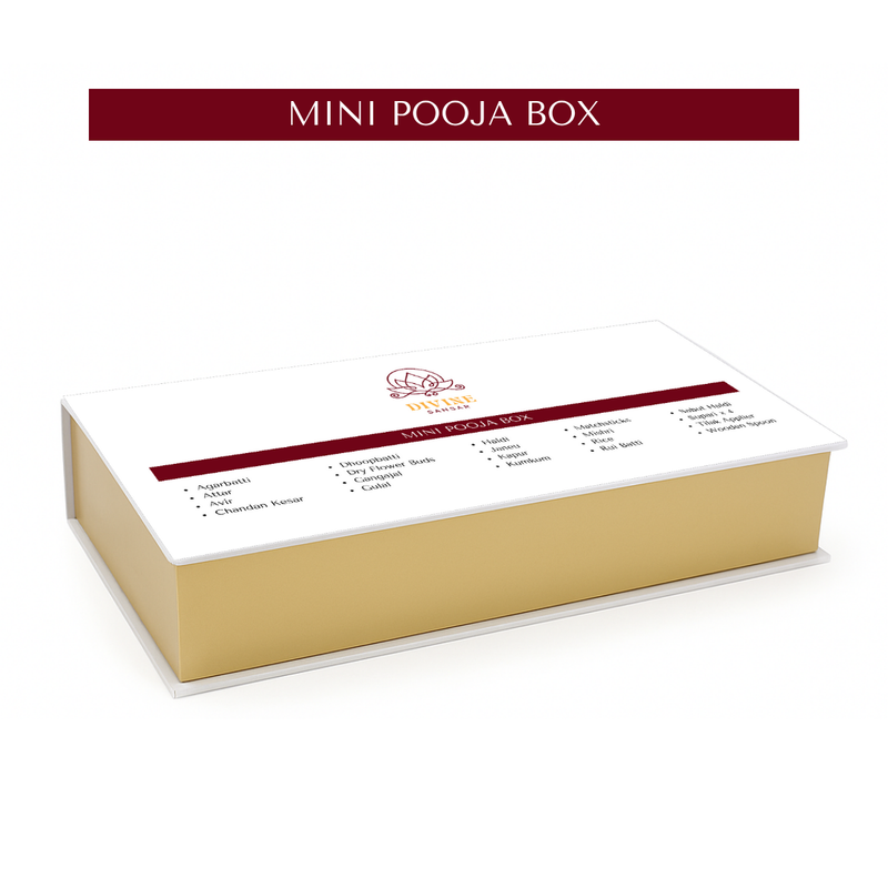 Mini Pooja Box