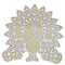 MDF Rangoli Board | Design C | Pack of 1 - Divinesansar