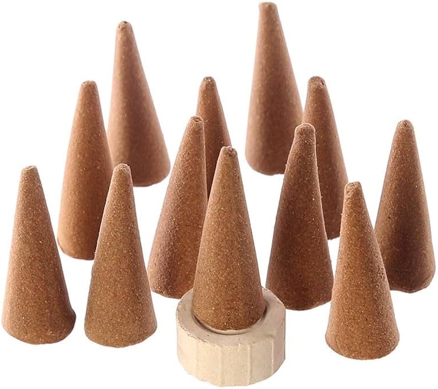 Divine Sansar Dhoop Batti Cones on a white background