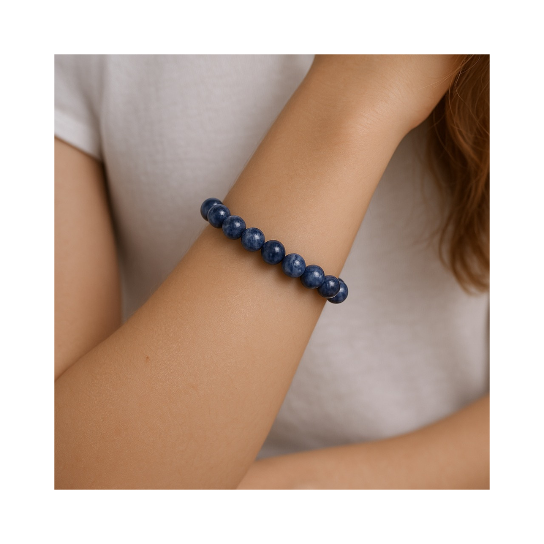 Divine Sansar-Azuremind Bracelet : Sodalite-used to promote relaxation and calmness