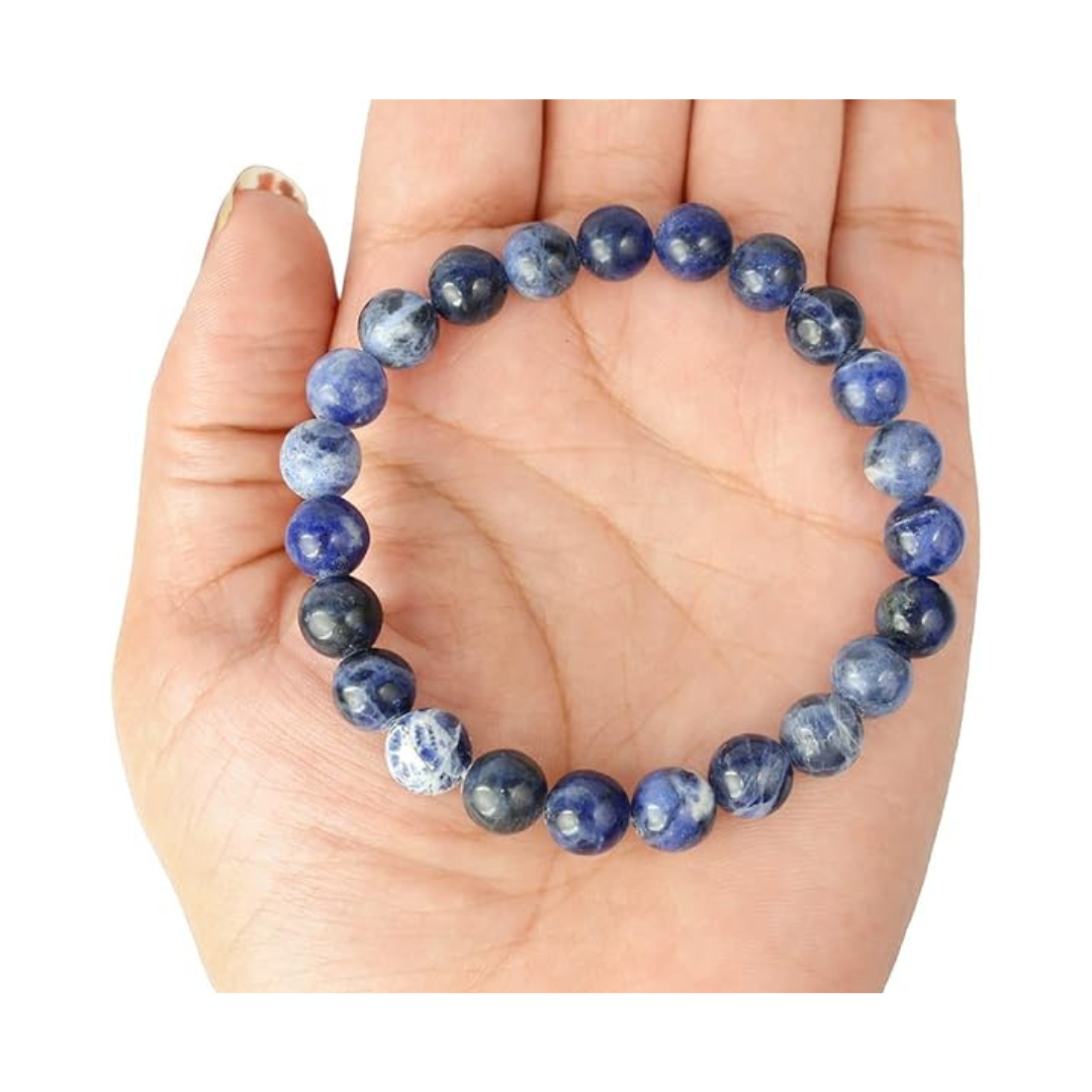 Divine Sansar-Azuremind Bracelet : Sodalite-used to promote relaxation and calmness