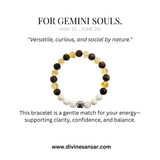Divine sansar-Crystal Stone Bracelet For Gemini souls