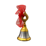 Divine Sansar-Morpankh Ghanti - Peacock-Feather pooja Bell