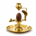 Divine Sansar-Narmadeshwar Shiva Lingam with Brass Jaladhari & Abhishek Pot-UAE