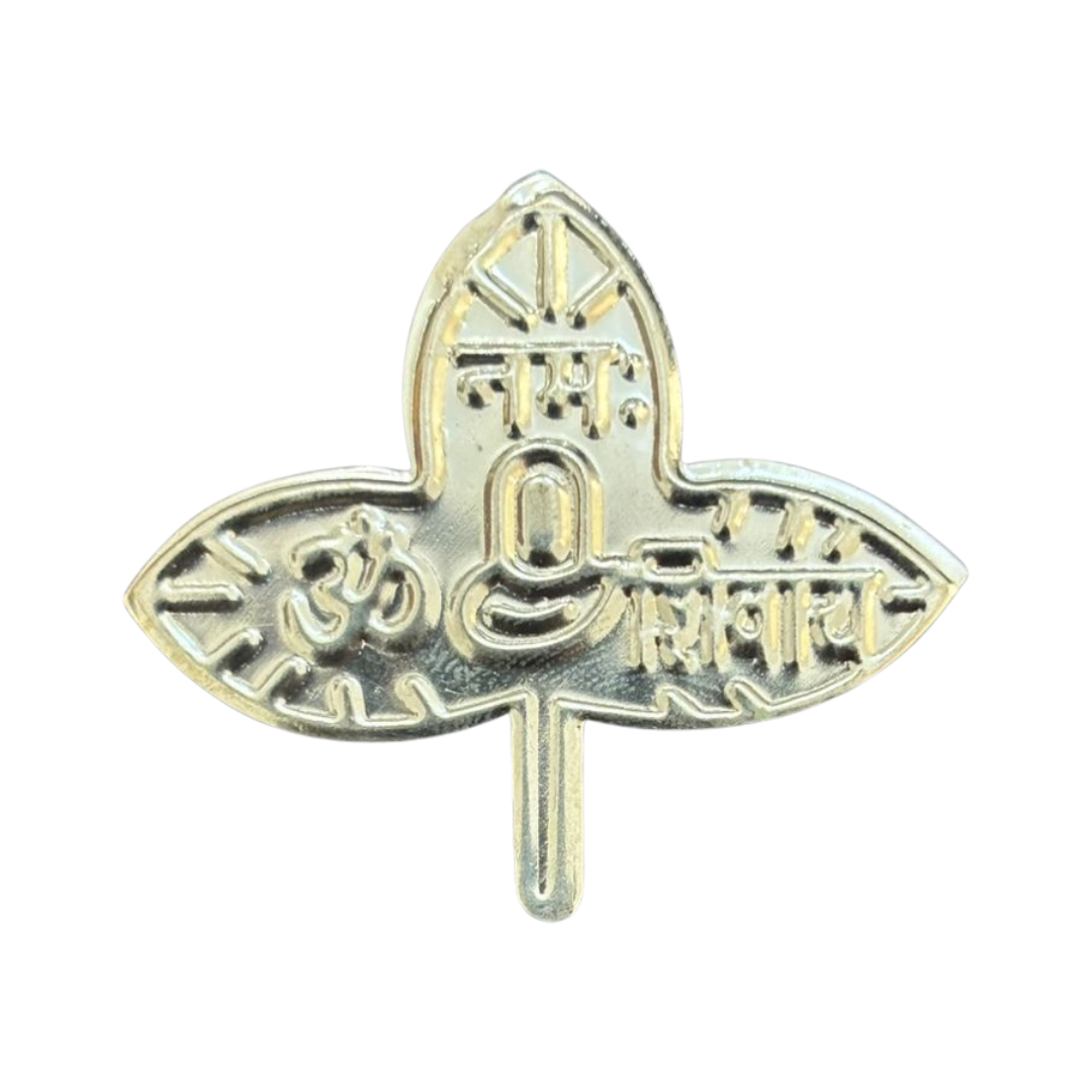 Divine Sansar-Silver plated Belpatra