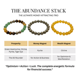 Divine Sansar-The Abundance Trio Wealth Career Bracelet-Prosperity-Money Magnet-Wealth Magnet