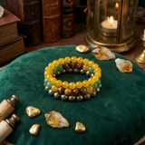 Divine Sansar-The Abundance Trio Wealth Career Bracelet-Prosperity-Money Magnet-Wealth Magnet