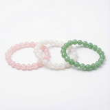 Divine Sansar-The Love Stack Heart Hope Moonlight Bracelet