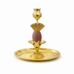 Divine Sansar-UAE-Narmadeshwar Shiva Lingam with Brass Jaladhari Abhishek Pot