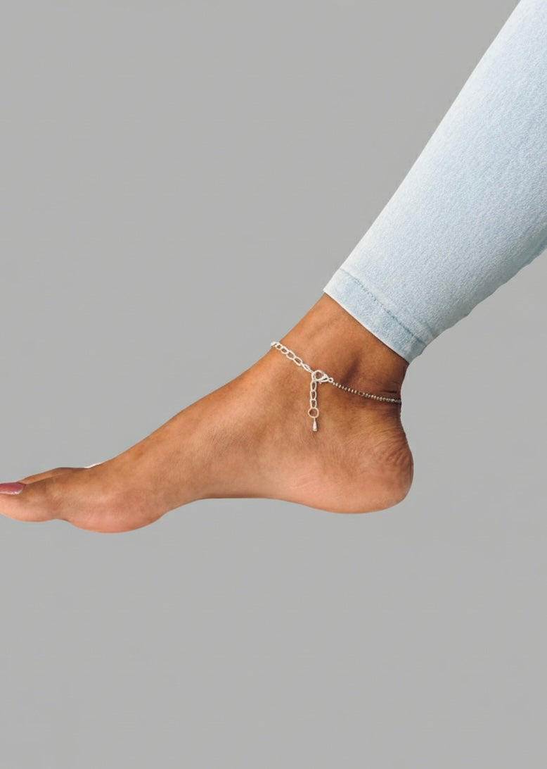 Divine Sansar-UAE-pyrite anklet