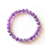 Divine Sansar-VioletMuse Bracelet-consisting of Amethyst-used for calm, clarity and restful sleep