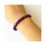 Divine Sansar-VioletMuse Bracelet-consisting of Amethyst used for calm, clarity and restful sleep