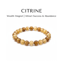 Divine Sansar-Wealth Magnet Bracelet-Citrine-UAE-Wealth Magnet-Attract Success & Abundance