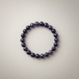 Divine Sansar-Wisdom Bracelet- Lapis Lazuli-purple colour round shape lapis lazuli bracelet
