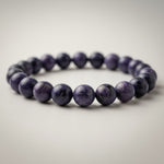 Divine Sansar-Wisdom Bracelet- Lapis Lazuli 5-purple coloured wisdom bracelet lapis lazuli 
