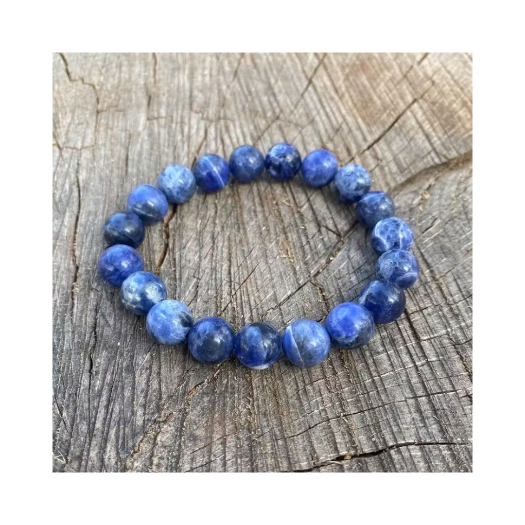 Divine Sansar-Azuremind Bracelet : Sodalite-used to promote relaxation and calmness