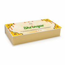 Divine Sansar Devi Shringar Suhaag Samagri with decorative elements on a white background