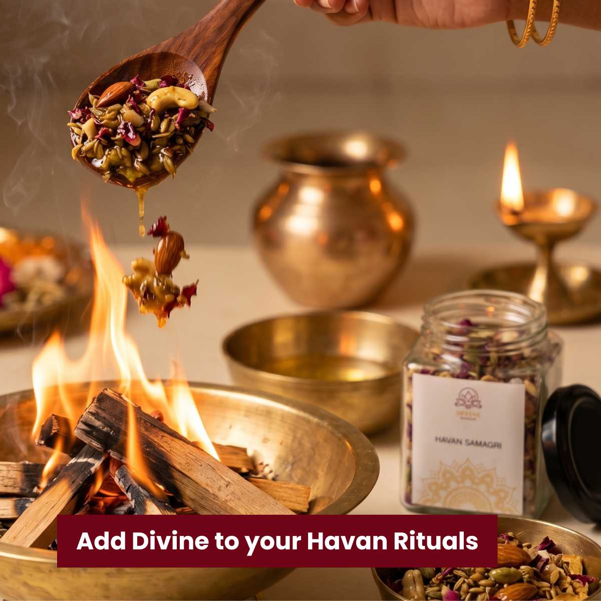 Divine Sansar Vedic Havan Samagri Ambiant Havan ritual