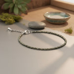 Divine Sansar pyrite crystal anklet 