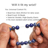 Divine sansar-Lapis lazuli Will it fit my wrist-Lapis lazuli fit guide