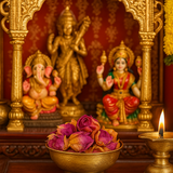 Dry Flowers - Rosebuds with Natural Rose Fragrance | Pack of 5