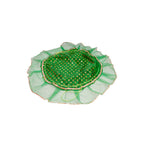 Divine Sansar Elegant Traditional Shagun Potli Green on a white background