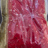 Red Single Chunri