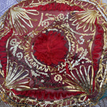 Divine Sansar Floral Thali cover 40x40cm for pooja purpose