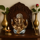 Divine Golden Ganesha