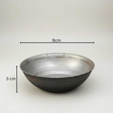 Divine Sansar-Iron Katori 9cm x 3cm measurement - Lohe Ki Katori for Shani remedies 