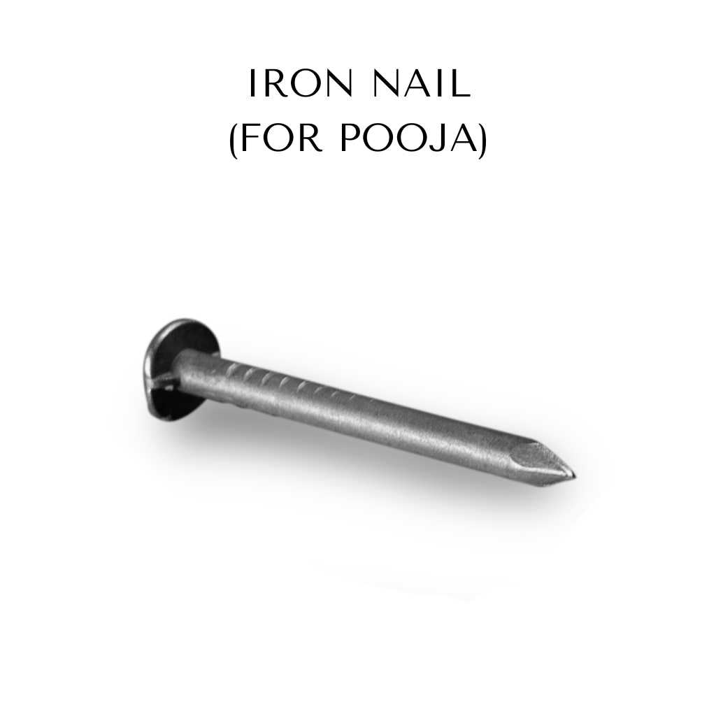 Divine Sansar-Iron Nail Keel for Shani Dev Pooja and Sade Sati Remedy 